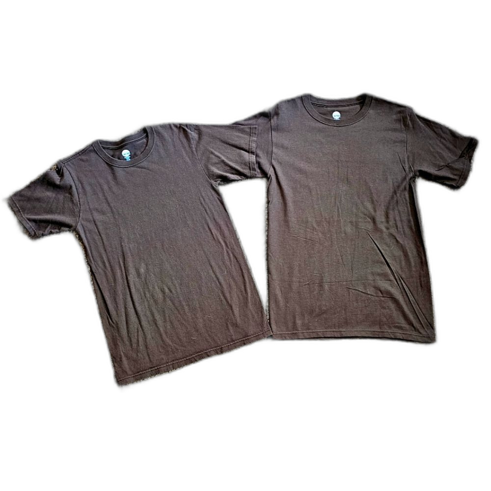 2 - NCAA Solid Brown Short Sleeve T-Shirt Team Uniform Chore Workwear NWT